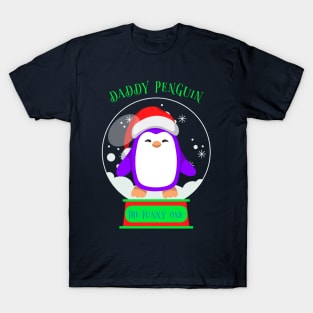 Matching Christmas Family, Daddy Penguin T-Shirt